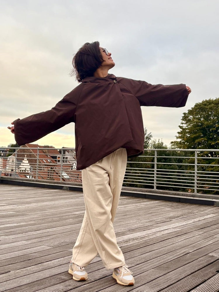 Women’s Rain Jacket – Autumn Elegance